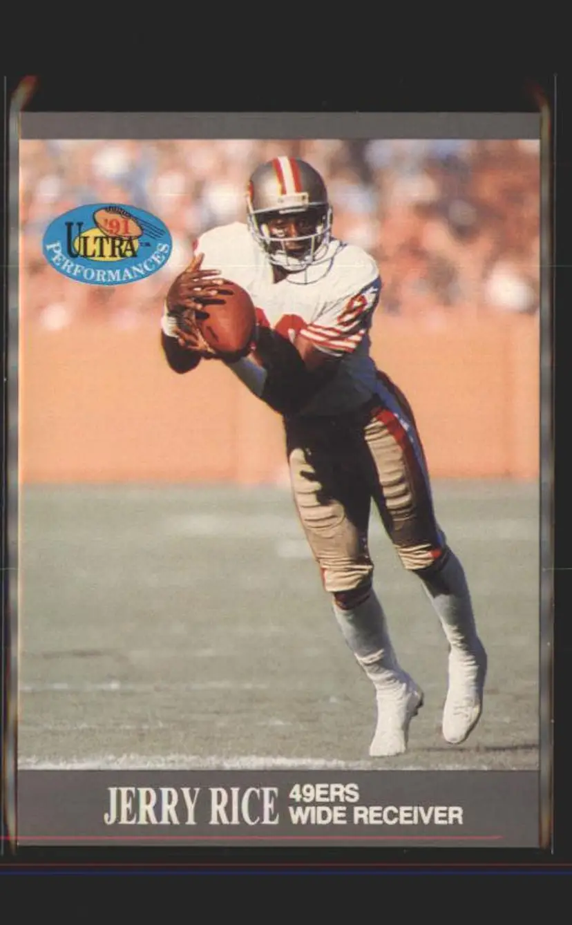 1991 Ultra #9 Jerry Rice Ultra Performances - (137) - San Francisco 49ers