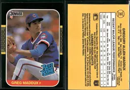 Greg Maddux Rookie Lot of 15 Atlanta Braves CC11