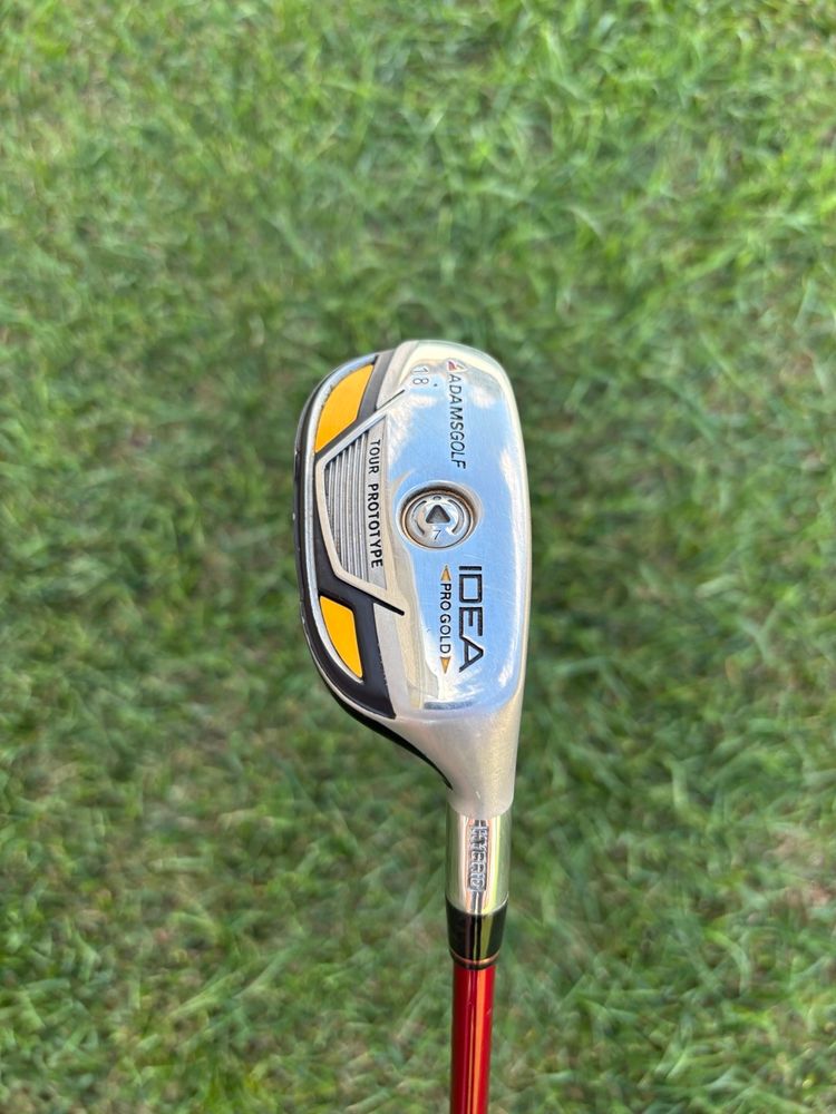 Adams Golf Idea Pro Gold Tour Prototype Boxer 18° Hybrid – Stiff – 40.5” Right Handed