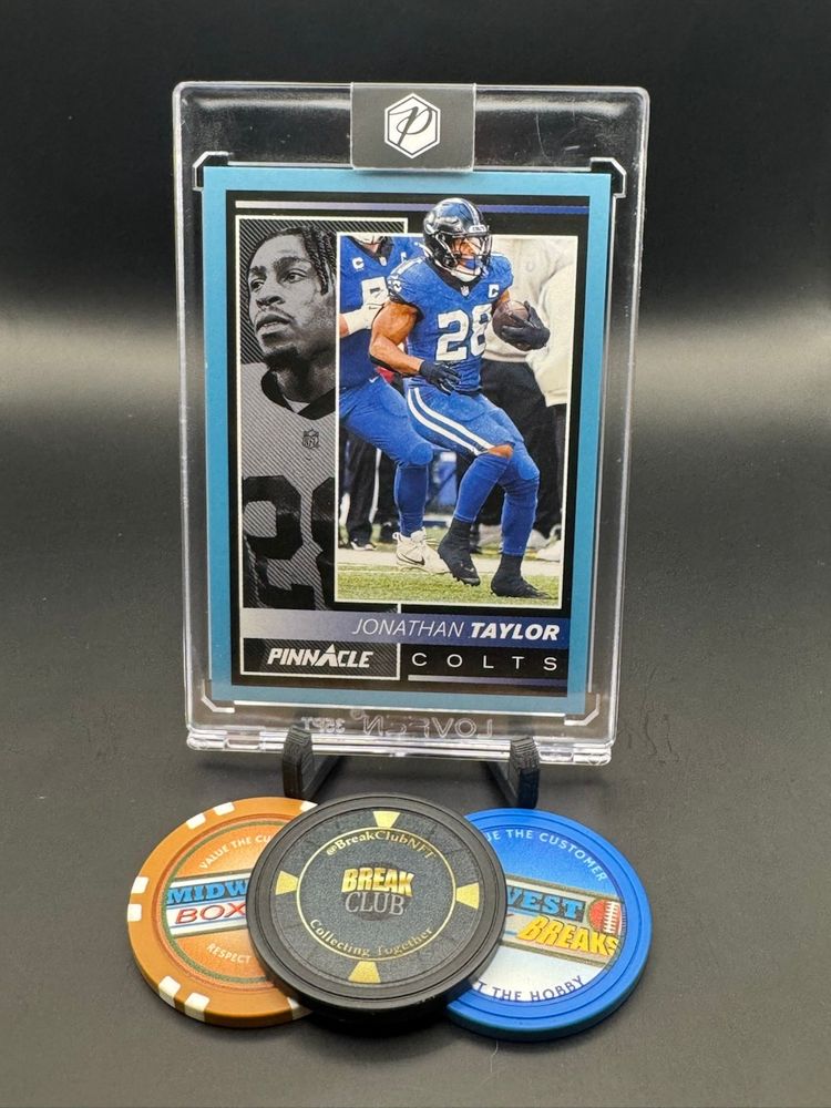 Jonathan Taylor 1/1 2024 Panini Encore Indianapolis Colts
