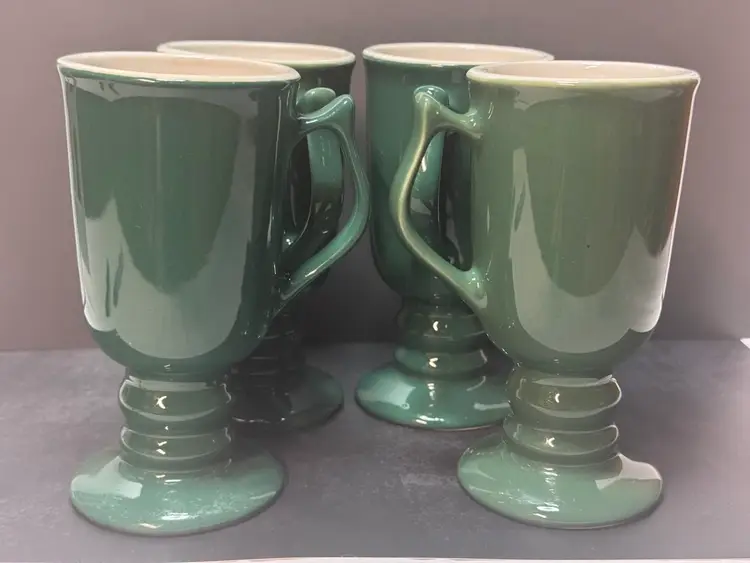 Vintage Hall Irish Coffee Mugs Set Of 4.