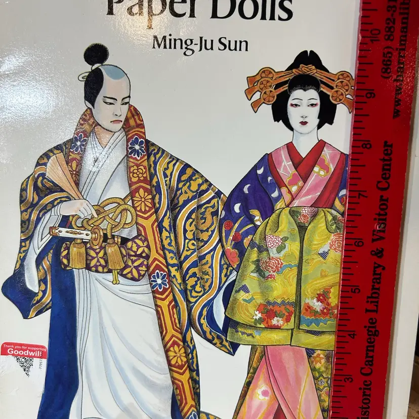 Kabuki Costume Paper Dolls