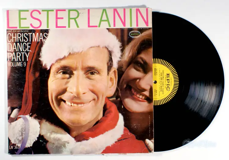 Lester Lanin - Christmas Dance Party (1959) Vinyl LP • Big Band Holiday