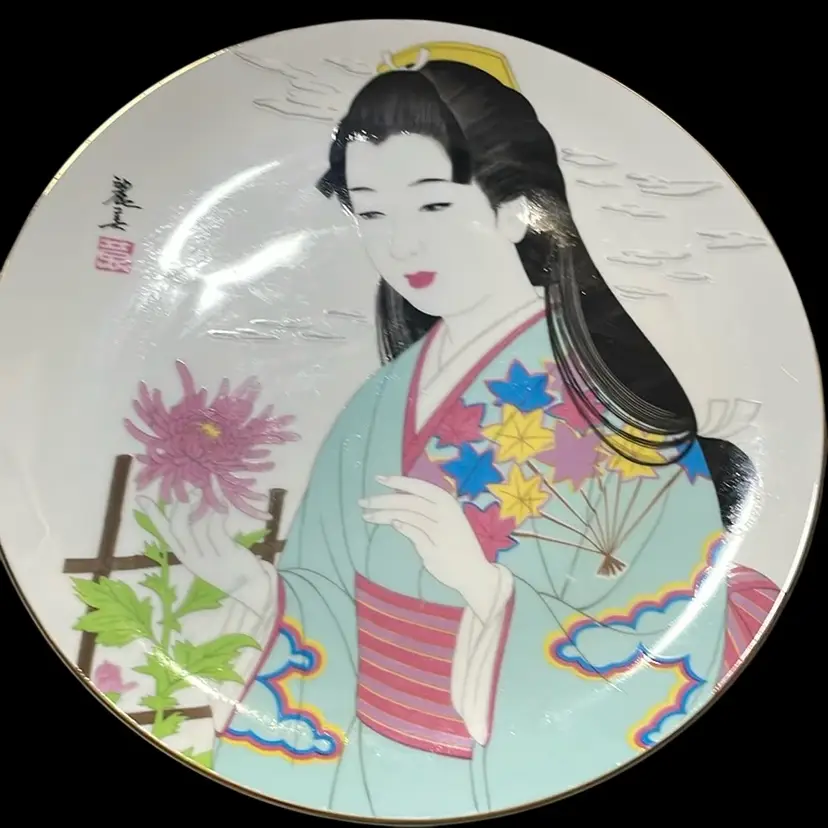 004 Chinoiserie Plate