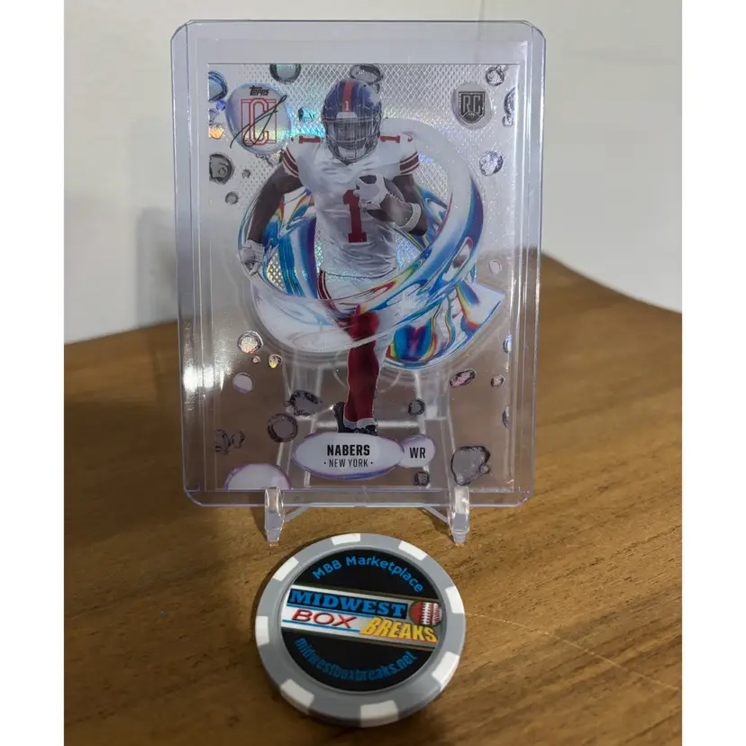 Malik Nabers - 2025 Topps Signature Class Fluidity - New York Giants