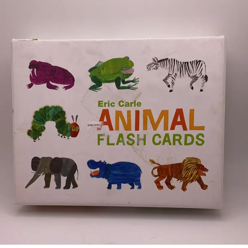 CFT Alphabet Animal Flash Cards Eric Carle Hungry Caterpillar