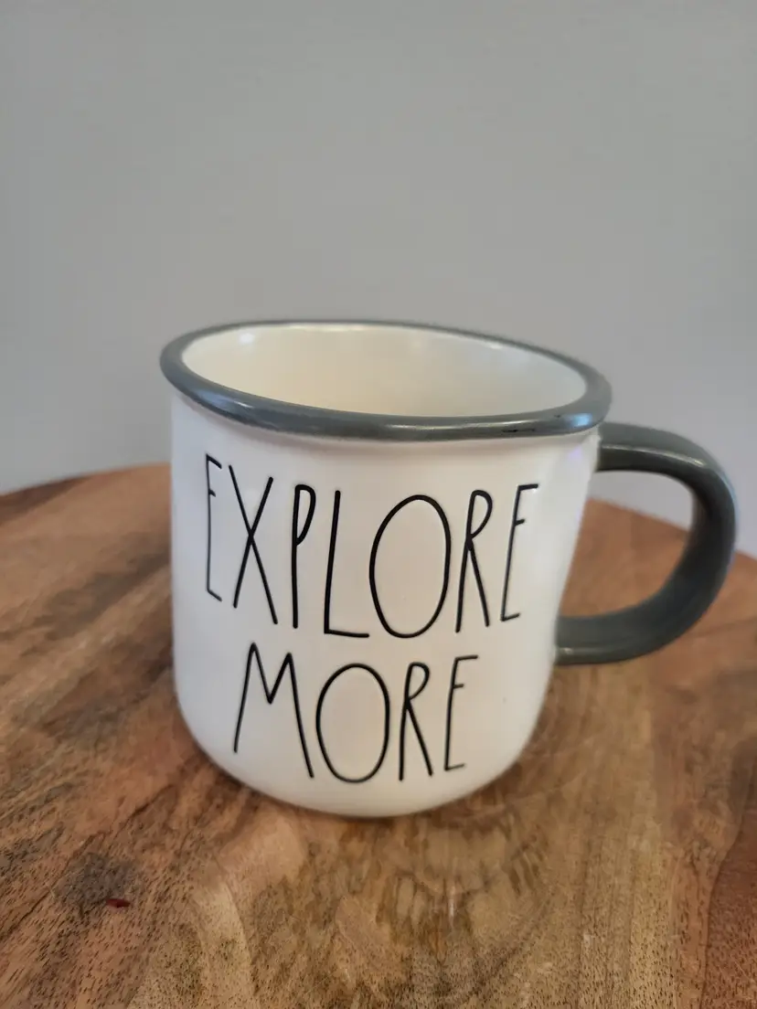 Rae Dunn Farmhouse EXPLORE MORE Mug Artisan Collection By Magenta