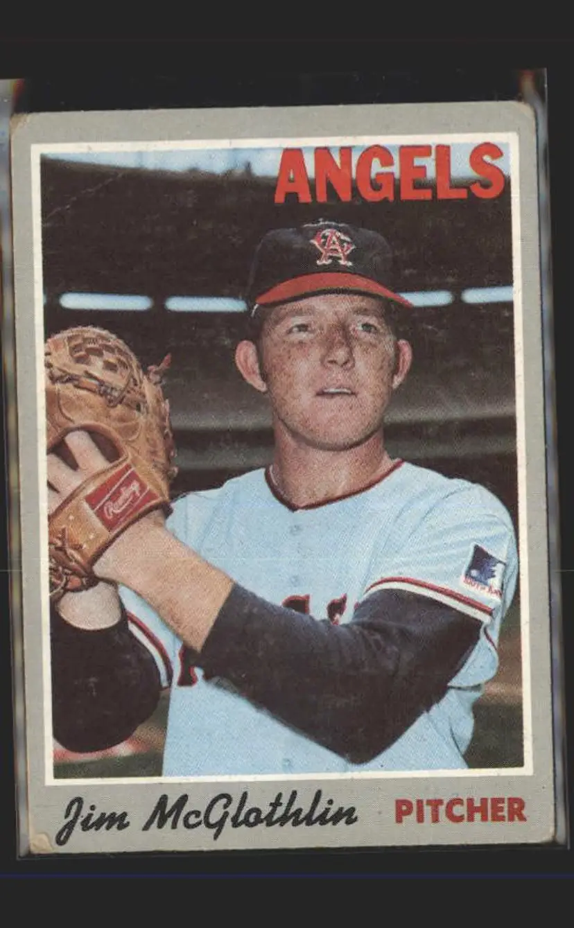 1970 Topps #132 Jim McGlothlin - (137) - California Angels