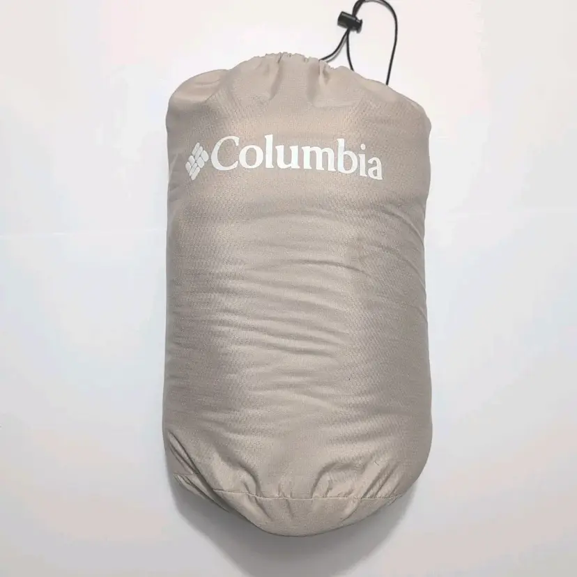 Columbia High Performance Water Repellent Indoor/Outdoor Throw Blanket Tan/Ivory