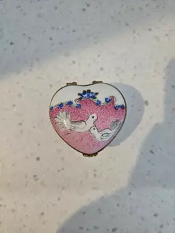 Limoges Porcelain Trinket box