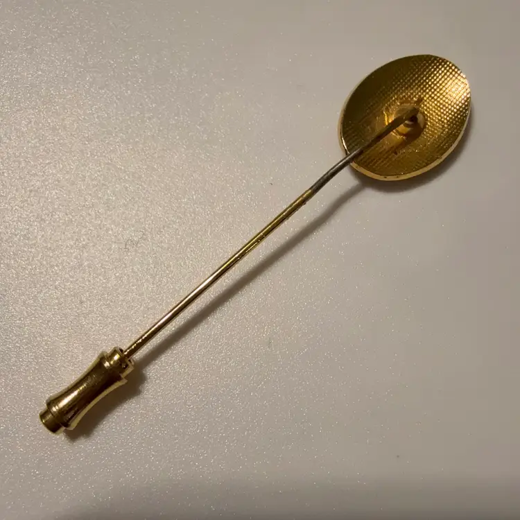 Cloisonné Flower Stick Pin AS IS