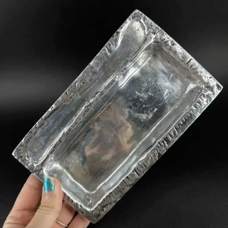 Wilton Cast Aluminum Metal Butter Dish