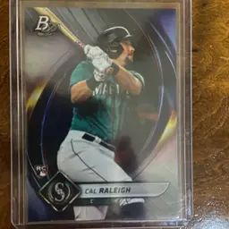 Cal Raleigh 2022 Bowman Platinum RC