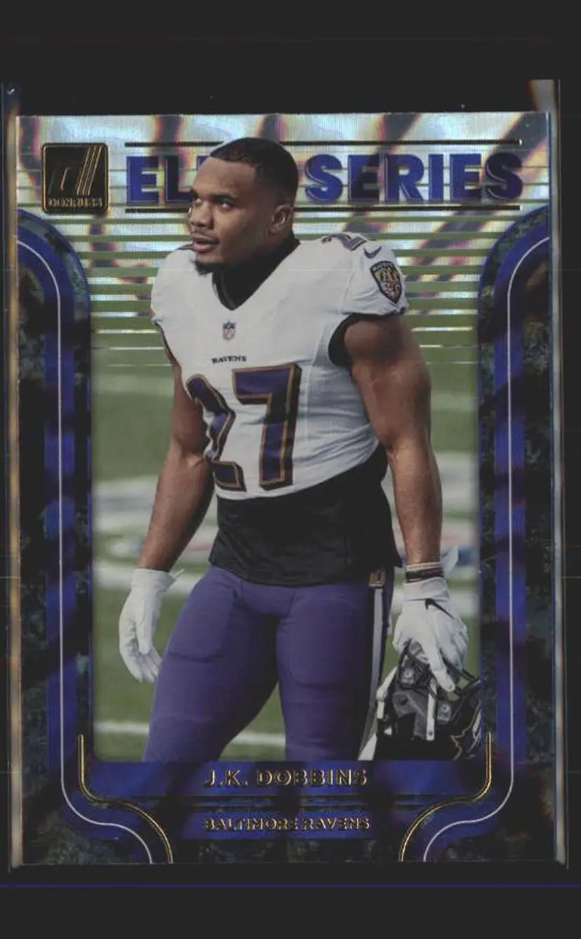 2022 Donruss #ES-26 J.K. Dobbins Elite Series - (139) - Baltimore Ravens