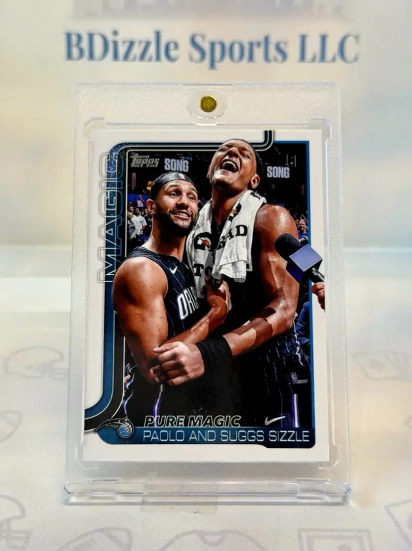 2025-26 Topps Pure Magic Paolo and Suggs Sizzle #271 RC