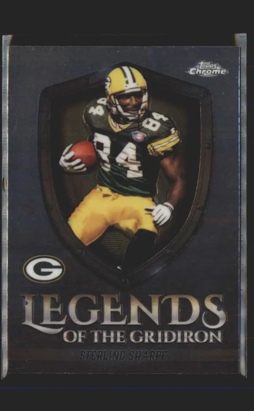 Sterling Sharpe 2025 Topps Chrome #LOG-27 Legends of the Gridiron - (140) - Green Bay Packers