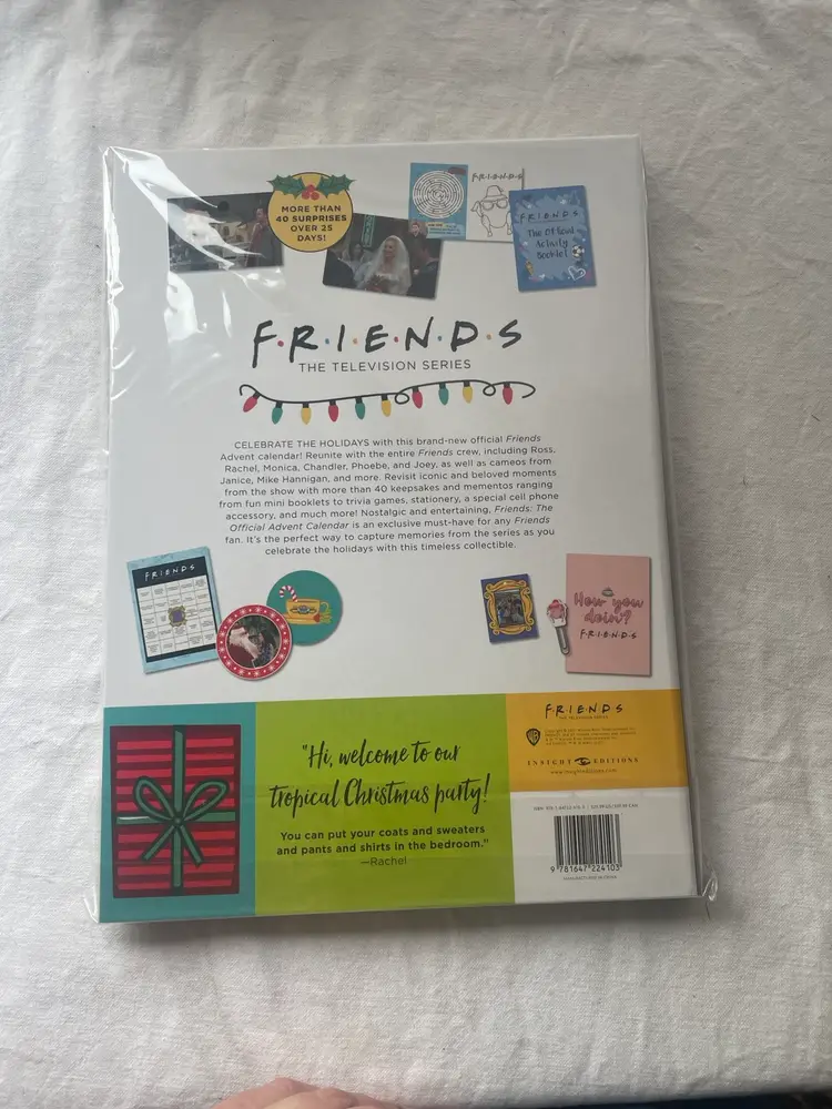 Friends The Television show Official Advent Calendar 25 Days Of Surprises New sealed 