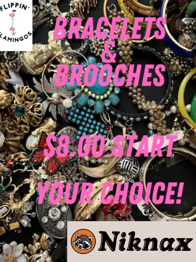 Brooches & Bracelets Buy 5 Get Free Shipping!