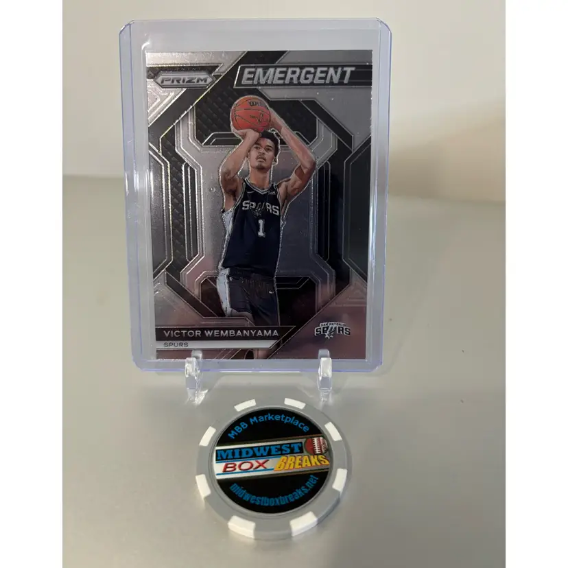 Victor Wembanyama - 2023-24 Prizm Emergent - San Antonio Spurs