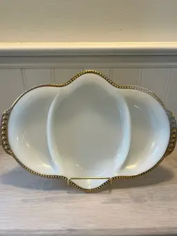 Anchor Hocking Fire King Relish Dish