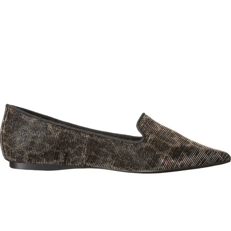 ALDO Womens Luisi Metallic Leopard Print Pointed Toe Flats Casual Fun NEW Sz 9