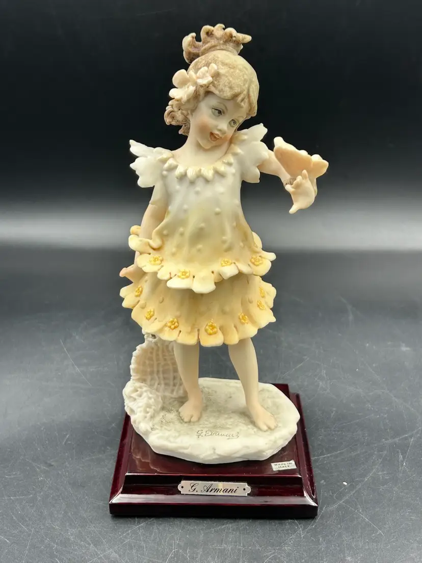 Armani's Magic Memories Collection-Collectable vintage figurine Butterfly girl
