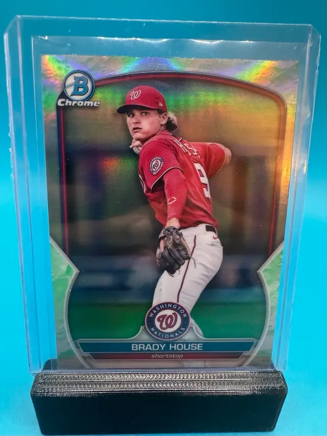 Brady House Lunar Glow Refractor Washington Nationals