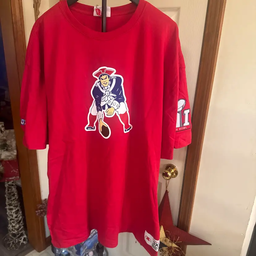 Mitchell and Ness N.E Patriots Shirt men’s 3XL