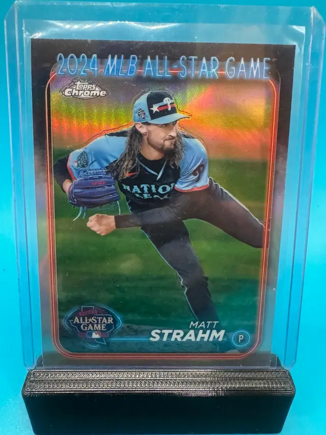 Matt Strahm Topps Chrome Update ASG Refractor Philadelphia Phillies