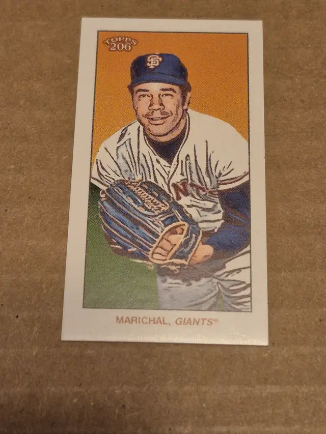 Juan Marichal 2022 Topps T206 SP Blank Back Giants