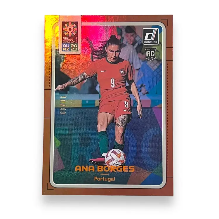 2023 Panini Donruss FIFA Womens World Cup Ana Borges RC Orange 10/49 Portugal