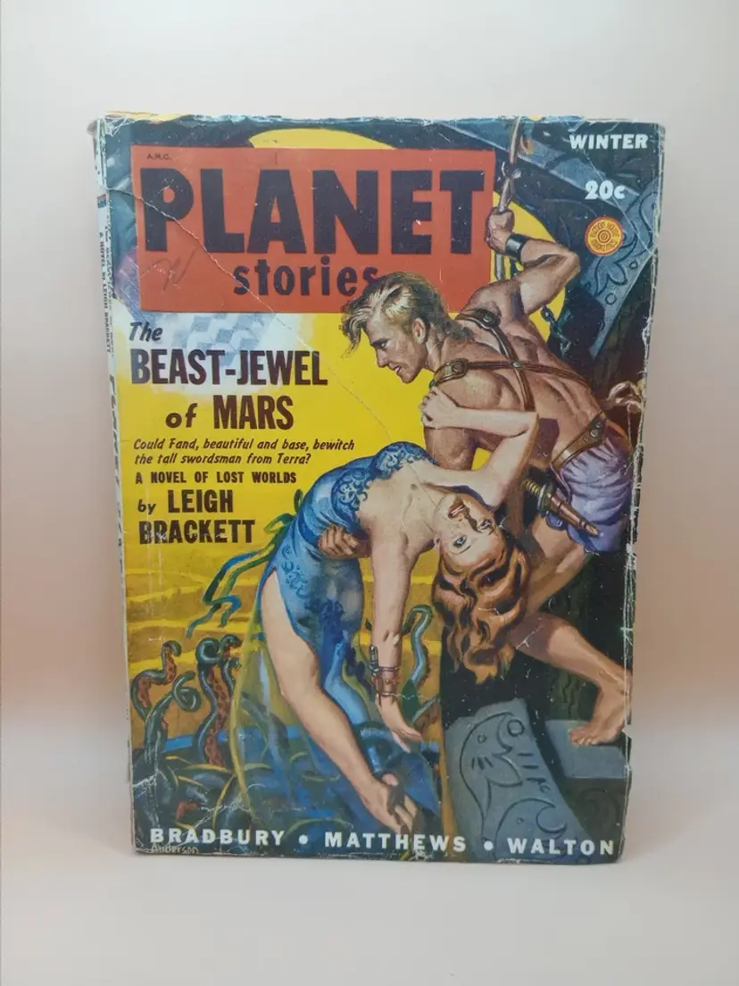 1948 Planets Of Adventure #4: The Red Witch Of Mercury & The Beast-Jewel Of Mars