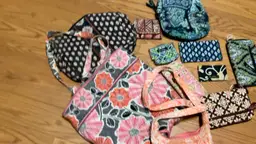 Vera Bradley Mixed Lot Of 13