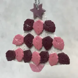 Handmade Polymer Clay Tree Ornament