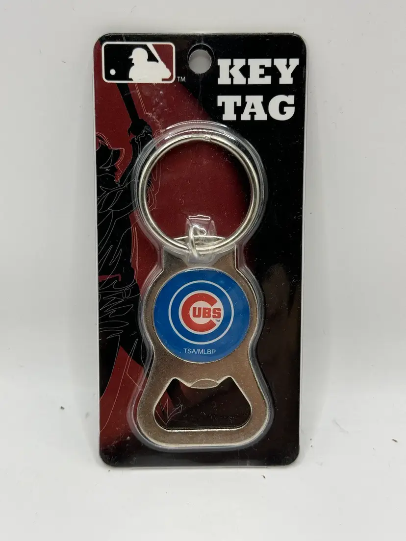 MLB - Chicago Cubs - Bottle Opener Key Ring - NEW