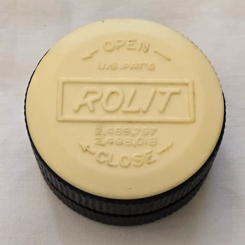 ROLIT Knife Sharpener Twist To Open 1⅝" Diameter Vintage with Condition Issues