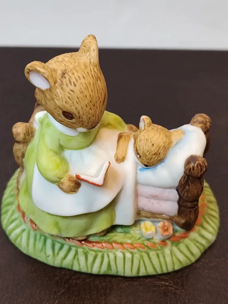 Retired Enesco Bedtime Story Figurine