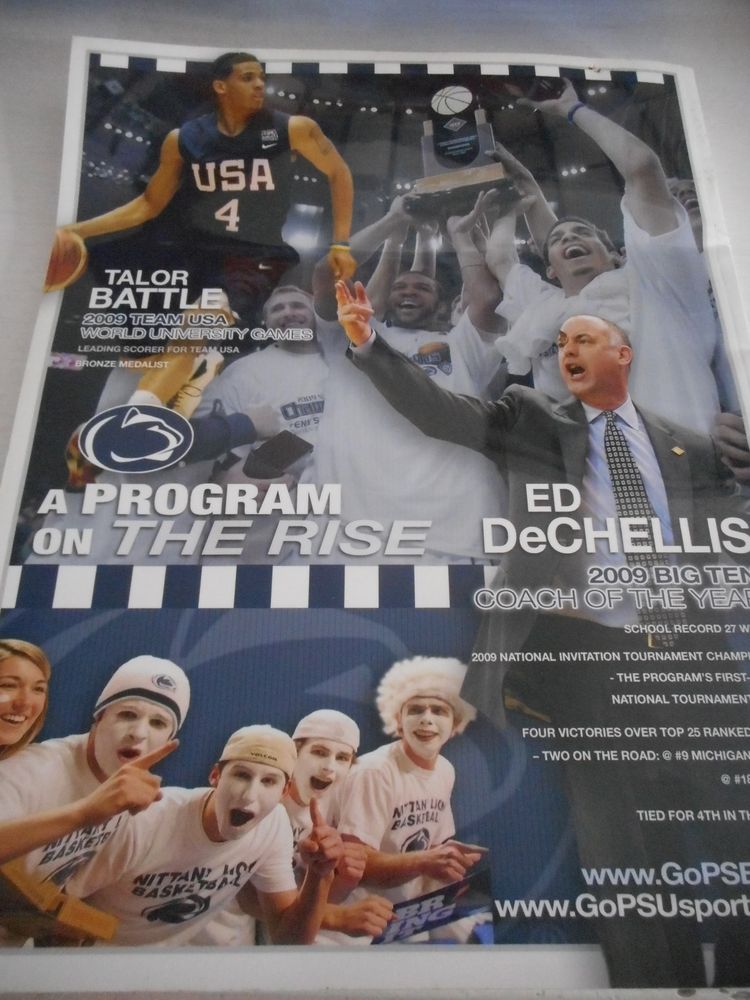 Penn State Nittany Lions 2009 - 2010 Men's Basketball Yearbook