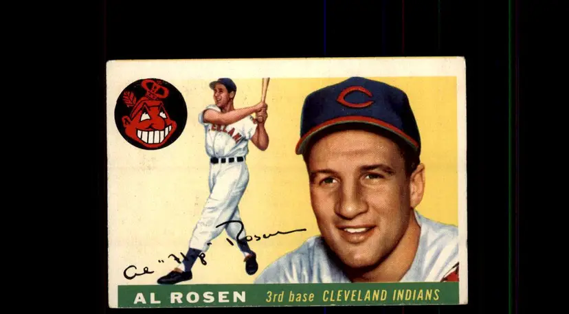1955 Topps #70 Al Rosen - (pk-tl1) - Cleveland Indians