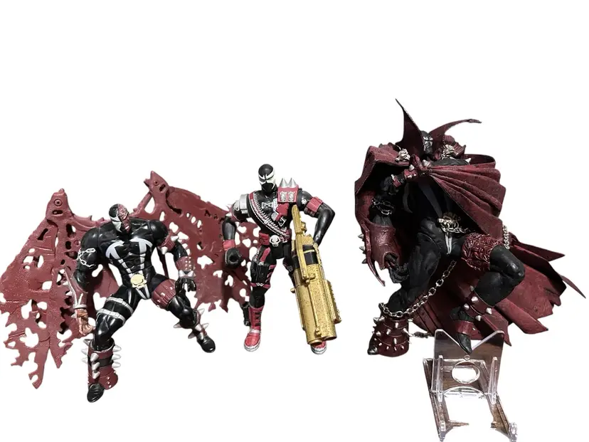 Mcfarlane Spawn Action Figure Lot Of Three Figures!