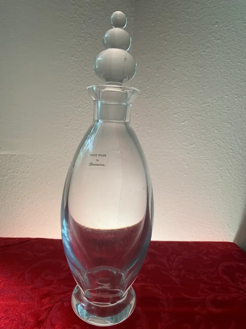 Pasabahce Crystal Carafe/Decanter