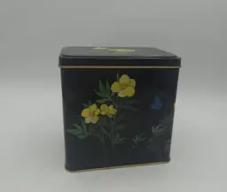 ENGLISH CANDY TIN Mads Stage Butterfly Tin Candy Box