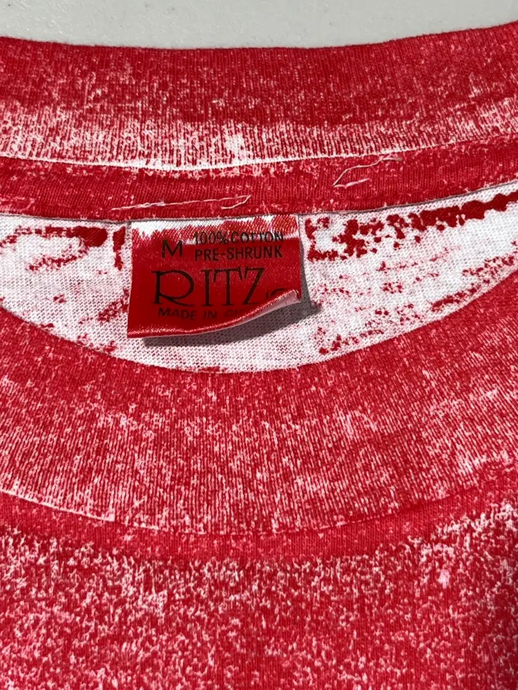 Vintage Michael Jordan Magic Johnson T's All Over Print T-Shirt Size Medium ￼Single Stitch