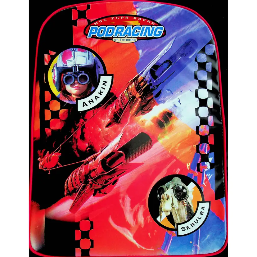 Star Wars Episode I - Podracing on Tatooine Backpack - Child's - New, Unused