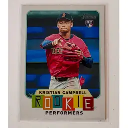 Kristian Campbell RC Rookie Performers Boston Red Sox