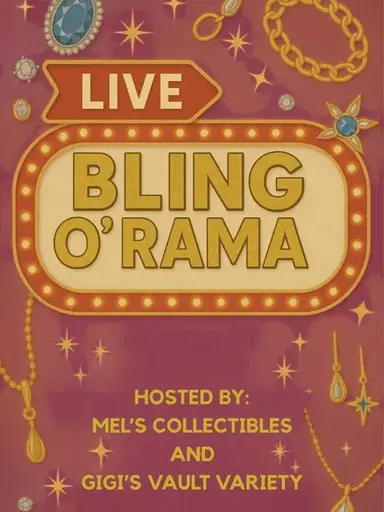 Bling-o-rama jewlery raid train with vinesvintage 