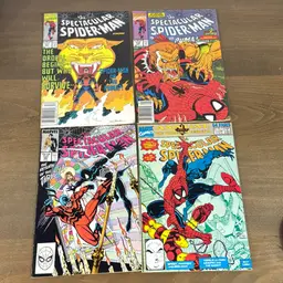 The Spectacular Spider-Man Lot Of 4 Comics