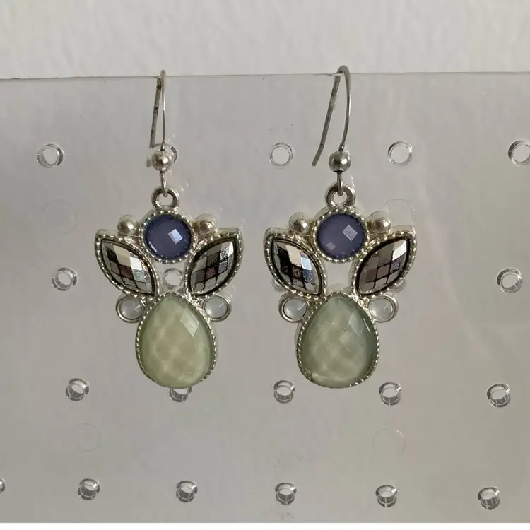 Mixed Media Christmas Angel Earrings