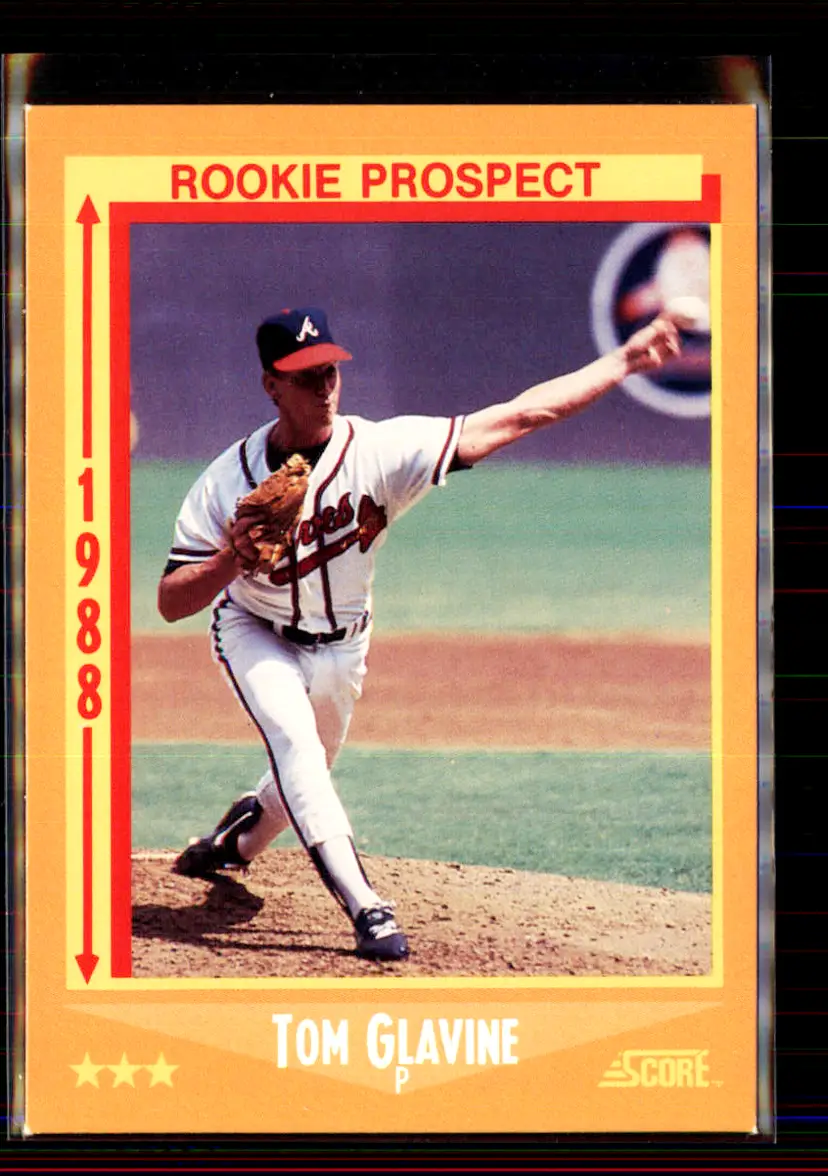 Tom Glavine 1988 Score #638 - Atlanta Braves - (146-)
