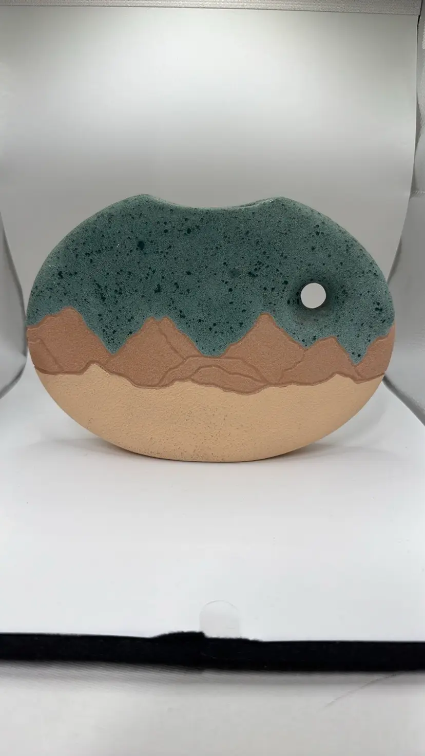 Southwestern Pottery G. Trent Vintage Vase Handmade in Rudoso, New Mexico